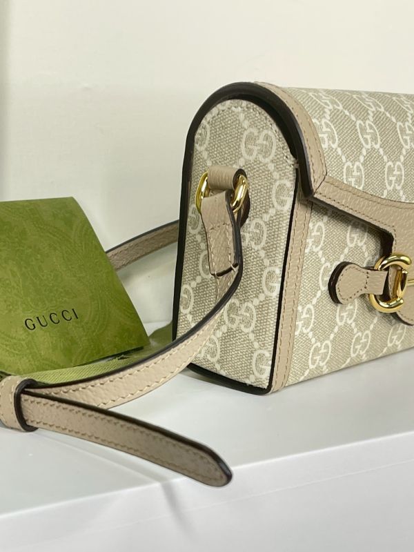 【分期0利率】Gucci 馬銜扣 1955 迷你包【95成新】 