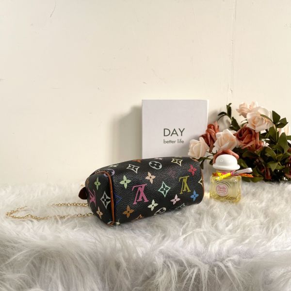 【12期0利率】LV村上隆彩色 MINI SPEEDY【85成新】 