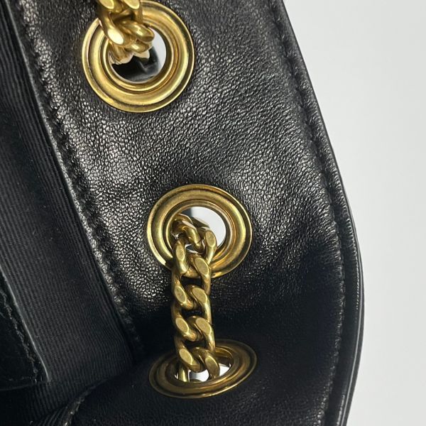 【12期0利率】YSL  Joe絎縫小羊皮迷你水桶袋【9成新】 