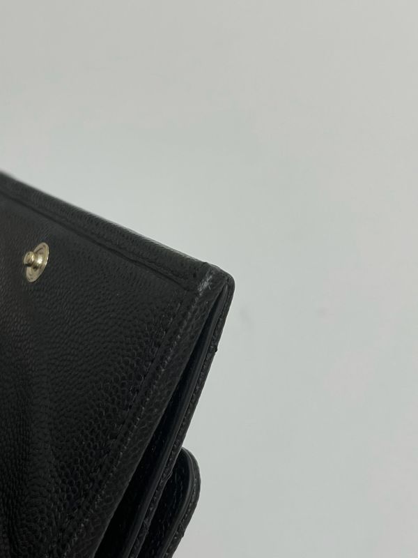 【95成新】CHANEL  COCO迷你雙層三折短夾 