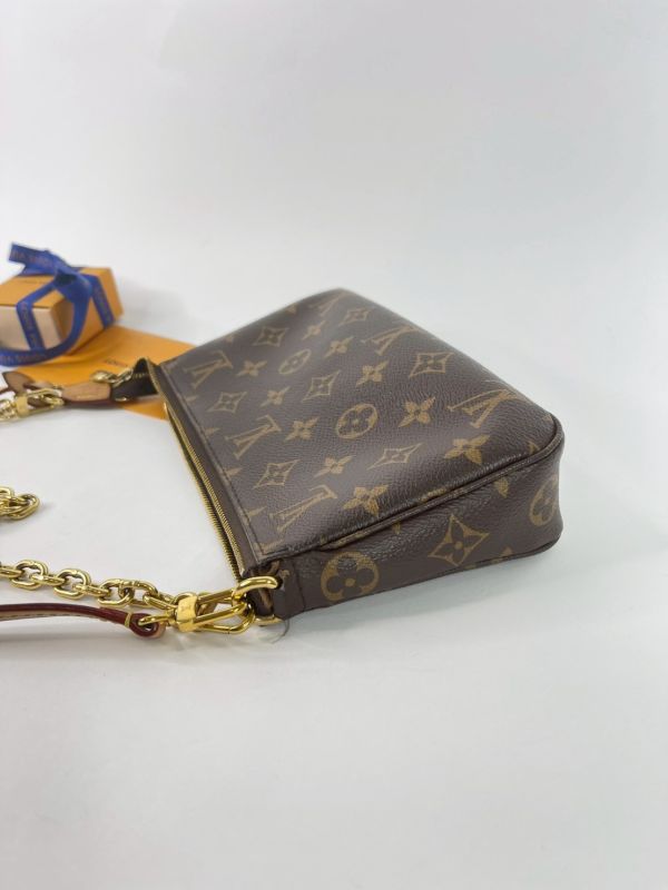 【9成新】LV Pochette Accessoires 大麻將包 