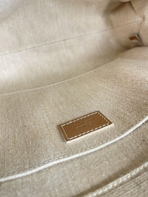 【95成新】Chloé 中號Woody Tote Bag 刺繡款 