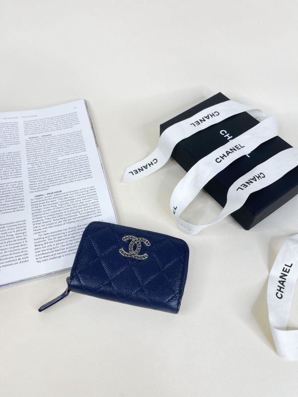 【分期0利率】CHANEL 24P 拉鍊零錢包【95成新】 