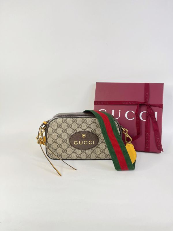 【99成新】GUCCI 虎頭相機包 