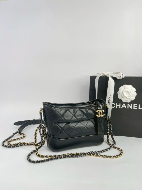 【85成新】CHANEL Gabrielle hobo 流浪包小號 
