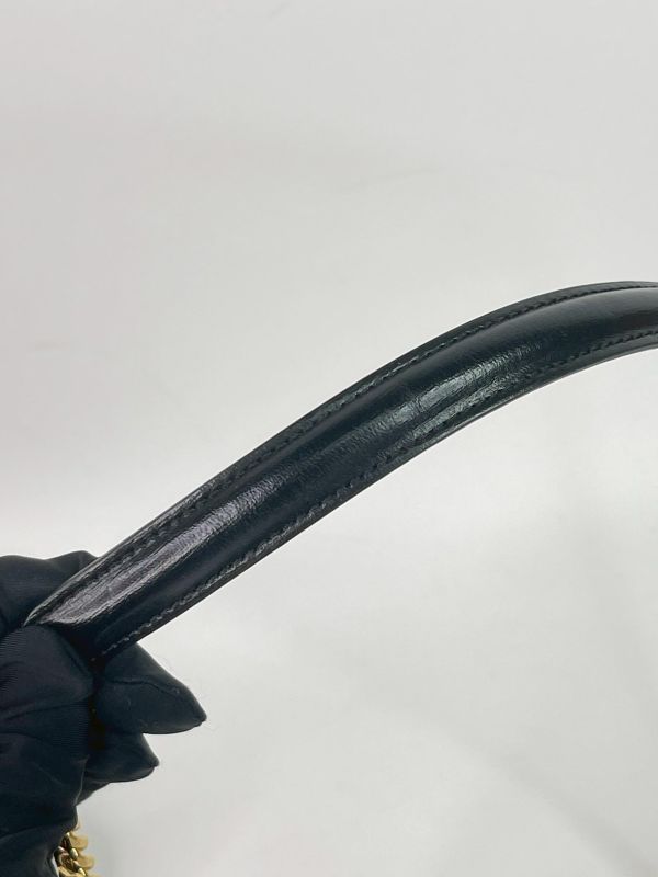 【95成新】CELINE MARGO 亮澤牛皮革WOC 