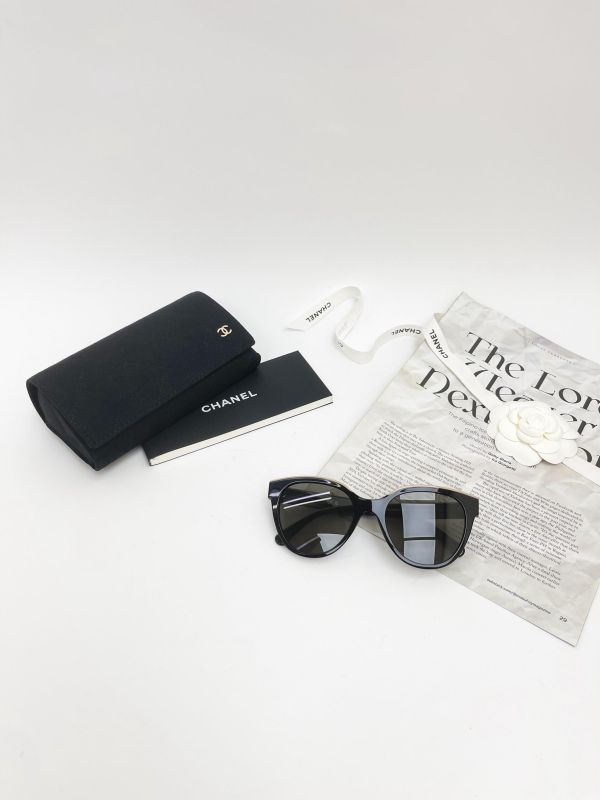 【95成新】CHANEL 蝴蝶太陽眼鏡 