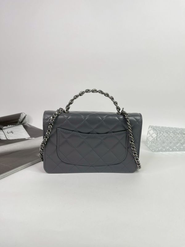 【分期0利率】CHANEL 23K 水鑽 HANDLE WOC【全新品】 