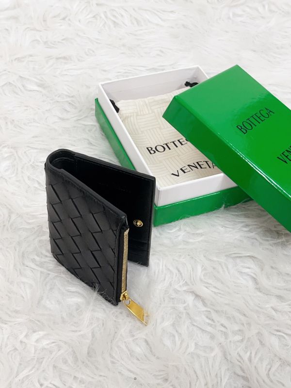 【分期0利率】BV Intrecciato 小號雙折錢包【全新品】 