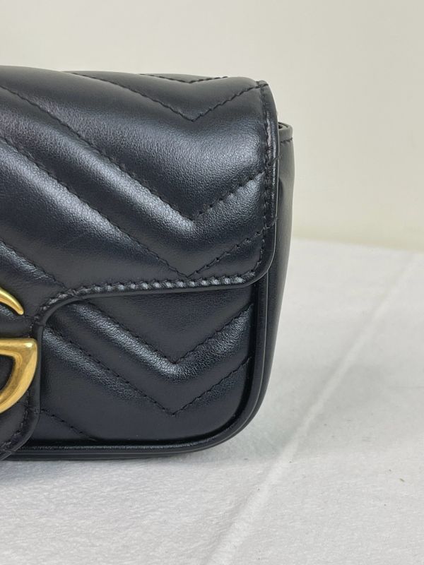 【分期0利率】GUCCI Marmont 迷你肩背包【9成新】 