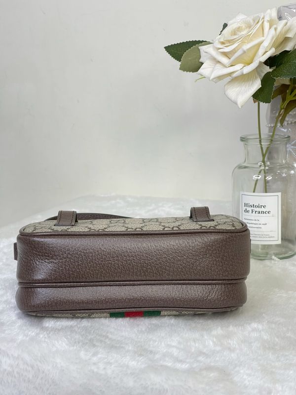 【99成新】GUCCI Ophidia 前口袋腰包斜背兩用包 