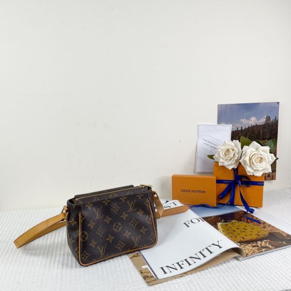 【12期0利率】LV老花豆腐包【9成新】 