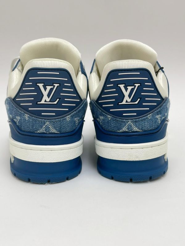 【95成新】LV TRAINER 牛仔藍 36號 