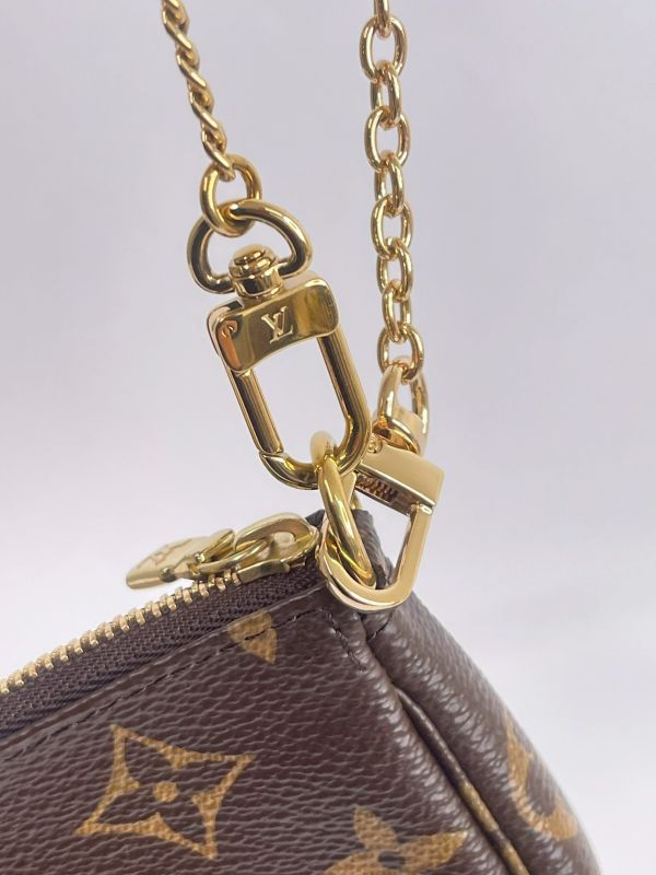 【分期0利率】LV Mini Pochette Accessoires 迷你麻將包【99成新】 