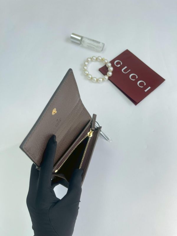 【99成新】GUCCI OPHIDIA 雙折短夾 
