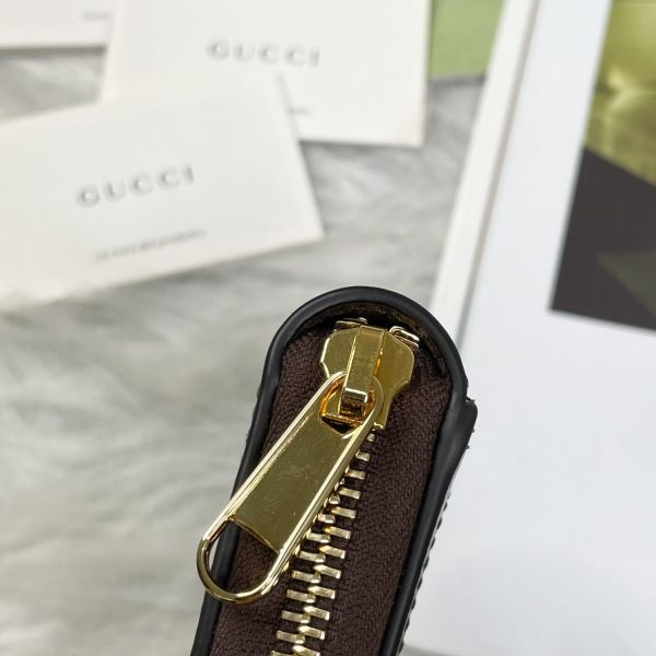 【12期0利率】GUCCI Ophidia GG拉鍊卡包【95成新】【現金價】 