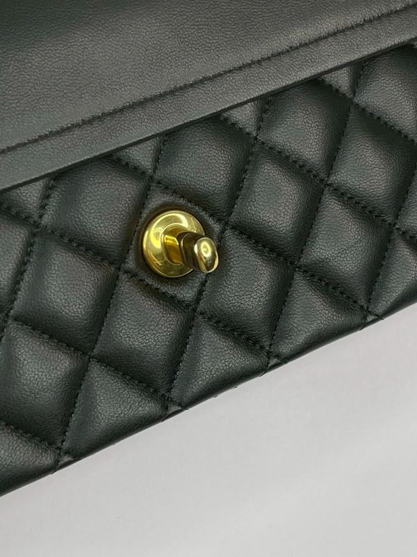 【分期0利率】CHANEL CF25 黑金羊皮【9成新】 