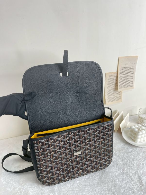 【99成新】GOYARD Belvédère MM 郵差包 
