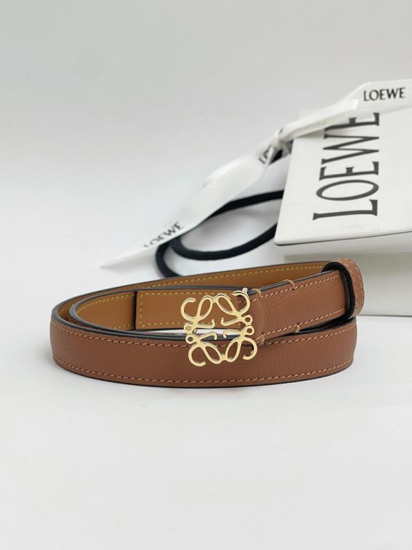 【99成新】LOEWE Anagram 小牛皮皮帶 20MM 