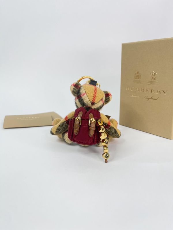 【85成新】BURBERRY 後背泰迪熊吊飾 