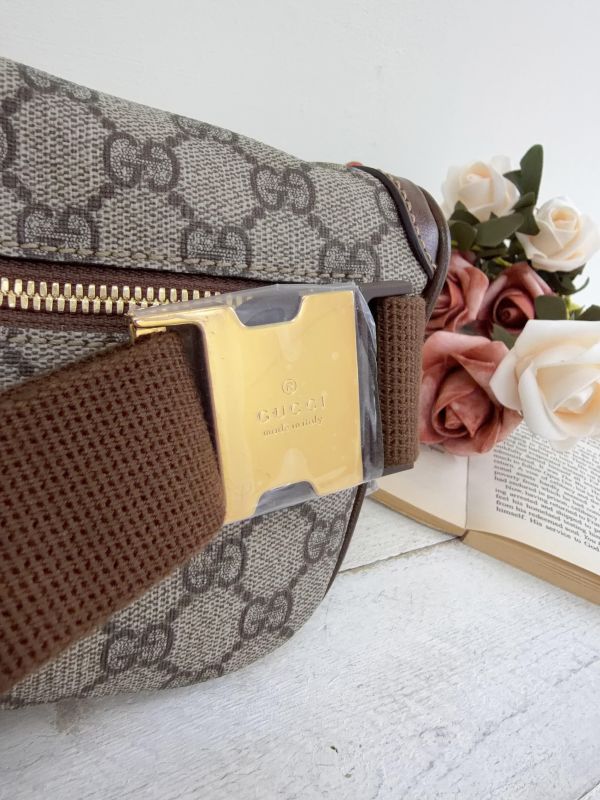 【全新品】GUCCI INTERLOCKING G腰包 