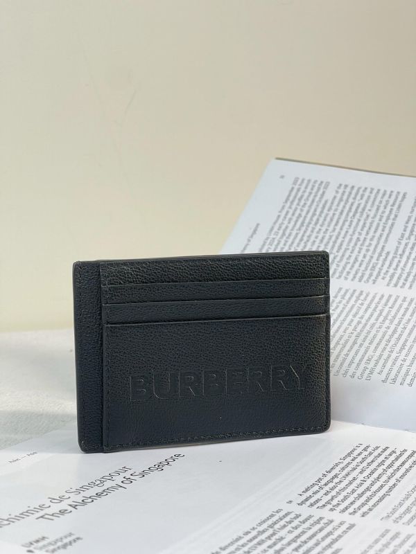 【全新品】BURBERRY 牛皮附鈔票夾卡包 