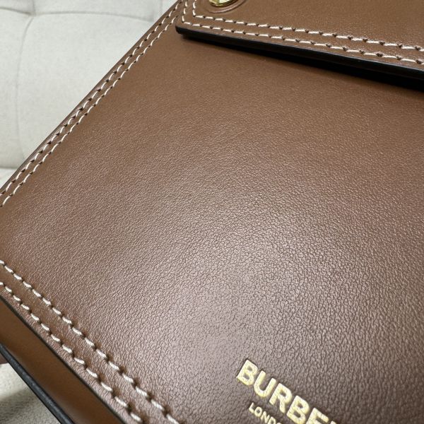 【12期0利率】BURBERRY MINI pocket bag 手提 斜背包 焦糖色【95成新】 
