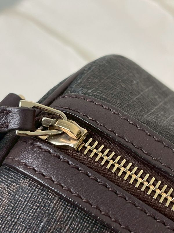 【分期0利率】GUCCI 老款滿版雙G帆布波士頓包【9成新】 