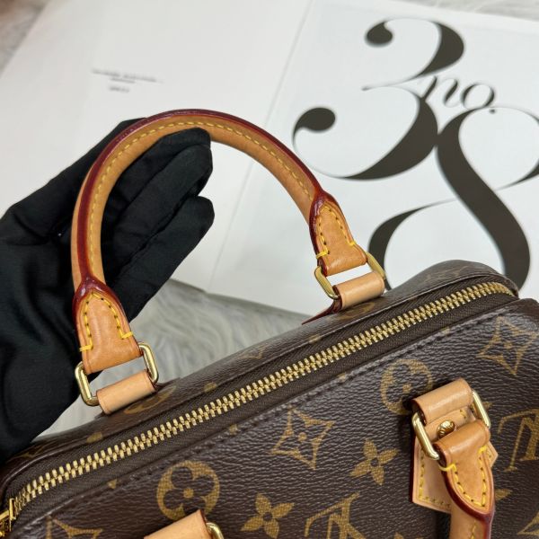 【12期0利率】LV SPEEDY 20  奶茶色【95成新】 