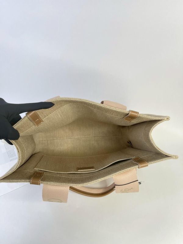 【95成新】Chloé 中號Woody Tote Bag 刺繡款 