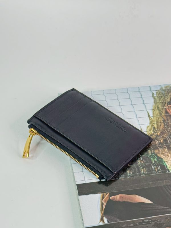 【分期0利率】BV 2X3 小羊皮拉鍊零錢卡包【95成新】