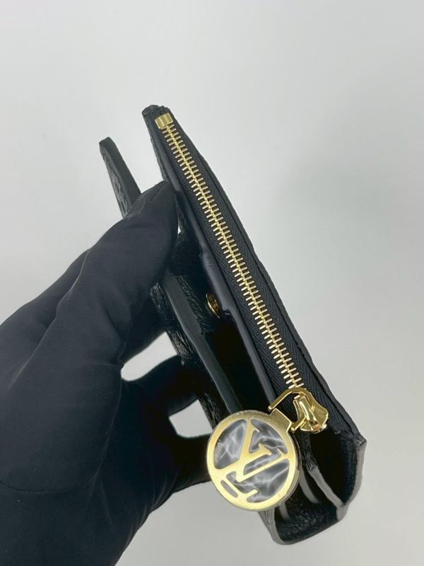 【全新品】LV Lisa 短夾 黑 