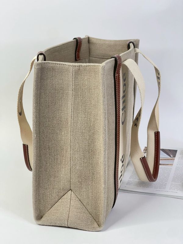 【未使用閒置品】CHLOE WOODY 中號  經典棕 