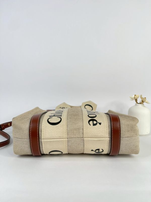 【85成新】CHLOE WOODY SMALL 金典棕 