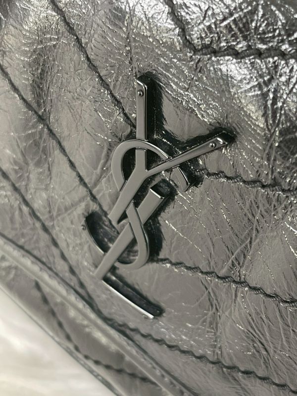 【分期0利率】YSL 復古皮革BABY手袋 D扣款 【99成新】 