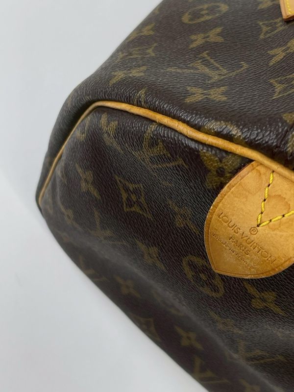 【85成新】LV SPEEDY 30 經典Monogram手提波士頓包 