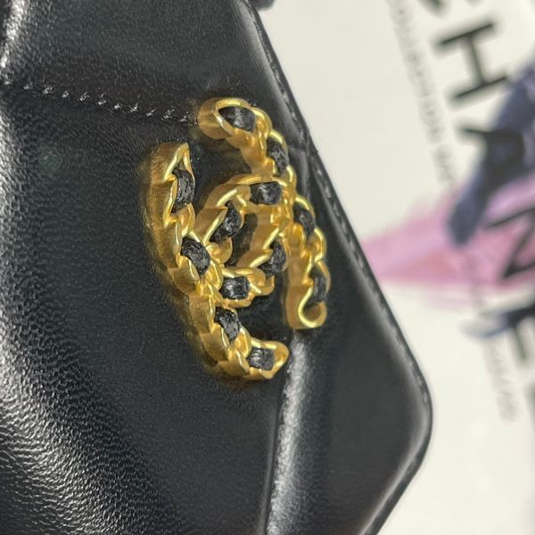 【12期0利率】CHANEL 19 拉鍊零錢包【23年台灣購證】【9成新】 