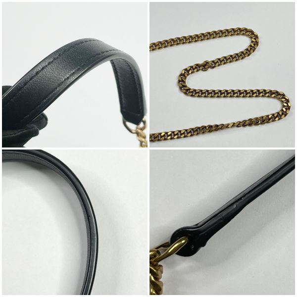 【12期0利率】YSL  Joe絎縫小羊皮迷你水桶袋【9成新】 