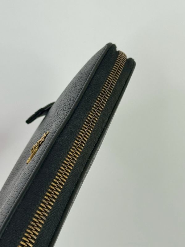 【分期0利率】GUCCI Animalier 蜜蜂皮革拉鍊長夾【95成新】 