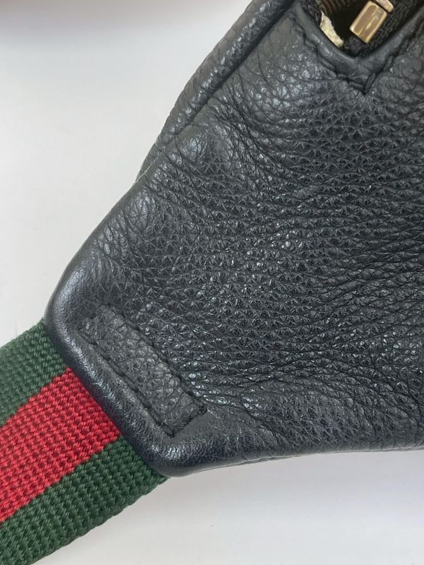 【85成新】GUCCI 皮革腰包  大號 