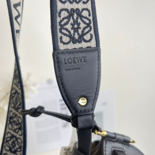 【分期0利率】LOEWE MINI GATE 雙層包 黑【95成新】 