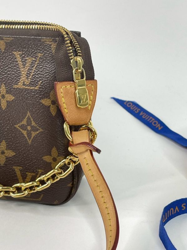 【9成新】LV Pochette Accessoires 大麻將包 