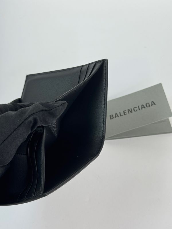【分期0利率】BALENCIAGA MONOGARM 直式對折短夾【全新品】 