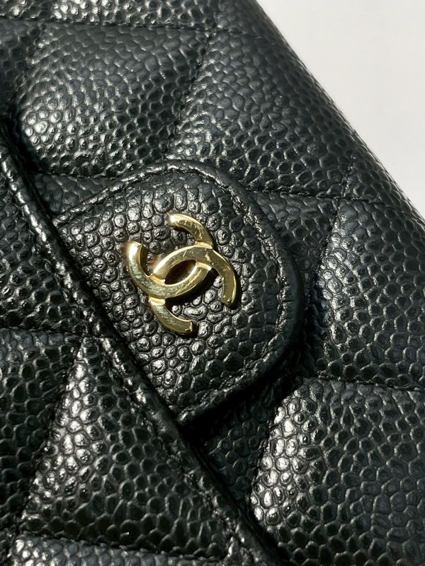 【95成新】CHANEL COCO 經典翻蓋長夾 