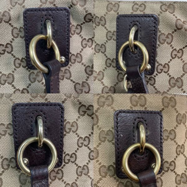 【12期0利率】GUCCI 老款滿版雙G帆布托特包【85新】 
