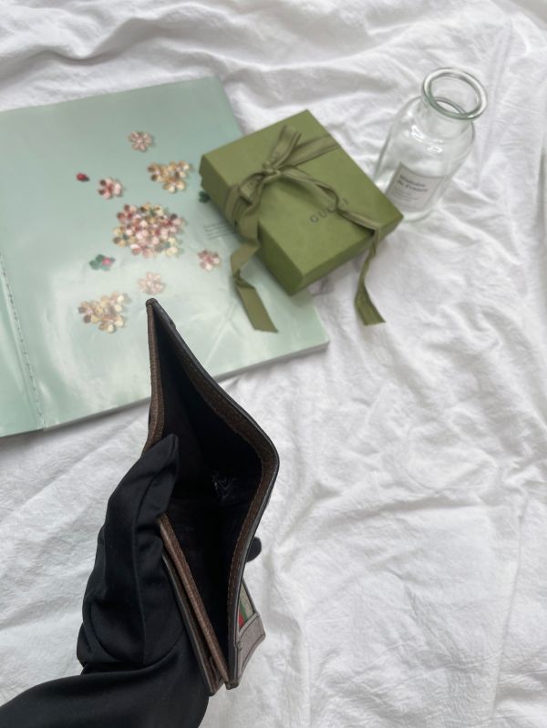 【分期0利率】GUCCI OPHIDIA GG零錢對開短夾【95成新】 