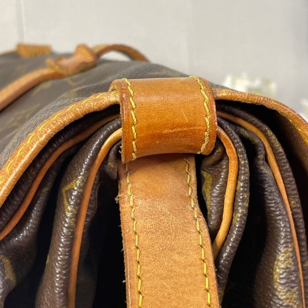 【7成新】【12期0利率】LV Saumur 35CM雙子星中號M42254 