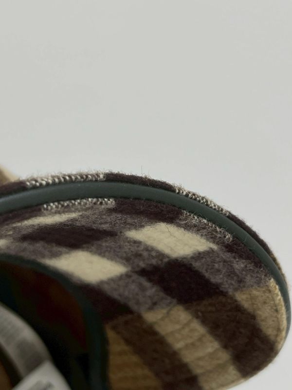 【95成新】BURBERRY 格紋羊毛棒球帽 
