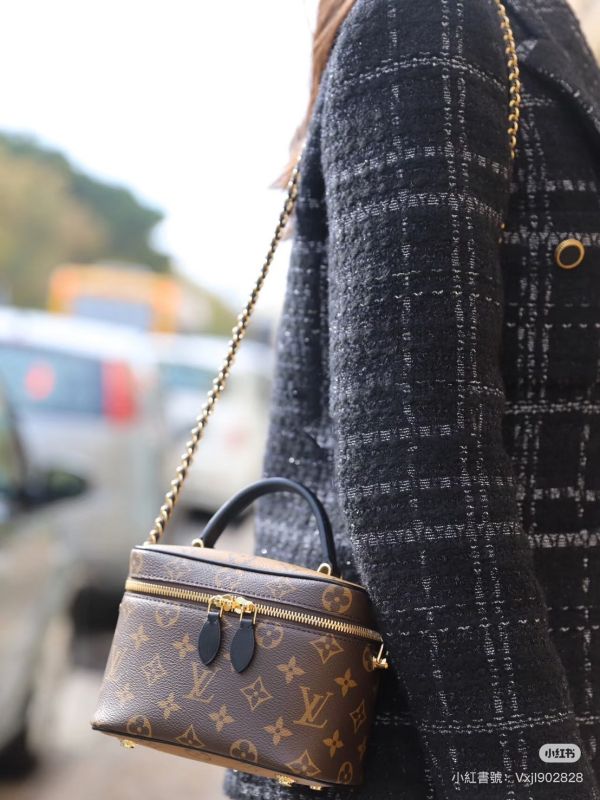 【12期0利率】LV VANITY PM【21年4月台灣購證】【9成新】 