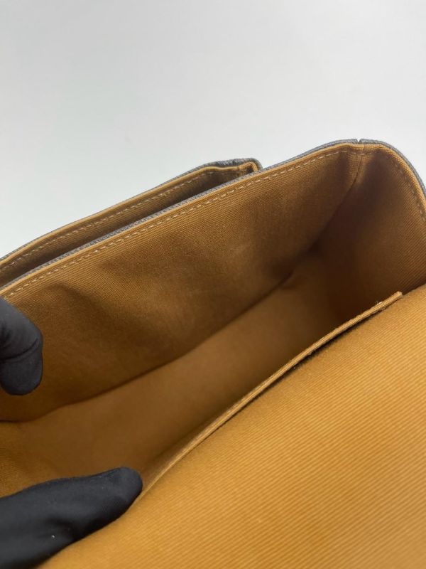 【95成新】CELINE Triomphe帆布中型Folco手袋 